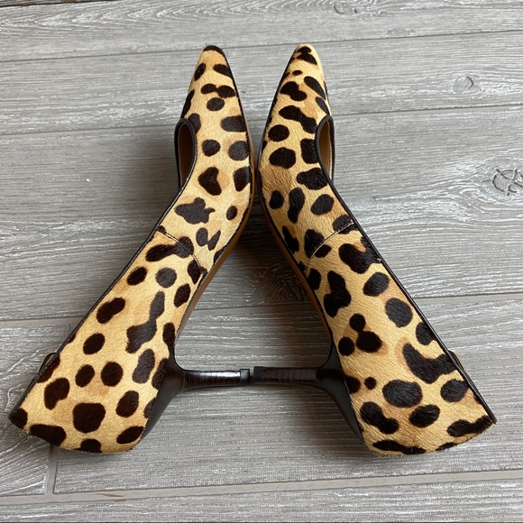 New Tory Burch Leopard Print Heels - Picture 9 of 12